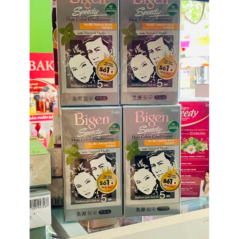 Nhuộm phủ bạc bigen xám nam nữ