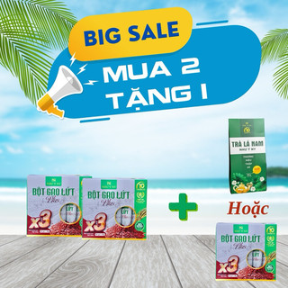 Combo 2 hộp bột gạo lứt x3