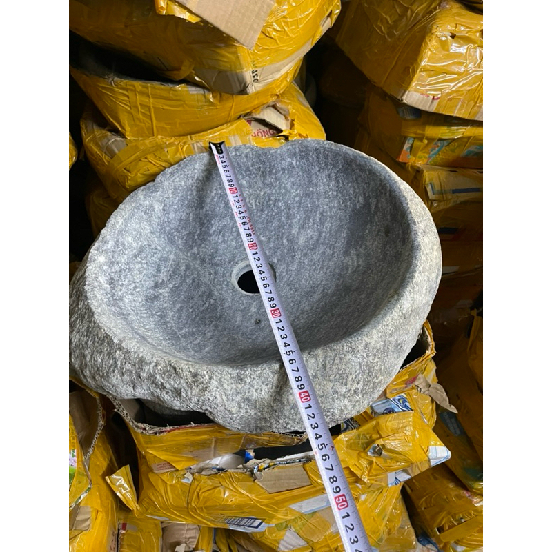 Lavabo đá chậu rửa đá Vân mây