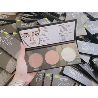 Bảng phấn tạo khối 3 ô City Color Contour Effects Palette #sale