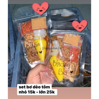 Bánh tráng Bơ dẻo tôm