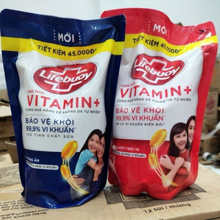 Sữa Tắm Lifebouy dạng túi 850g