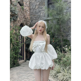 Yumi Jumpsuit nơ lụa