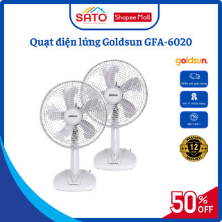 Quạt điện lửng Goldsun GFA-6020 50W 6 cánh động cơ êm ái không tiếng ồn thiết kế an toàn chính hãng