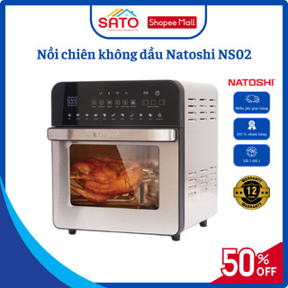 Nồi chiên không dầu Natoshi NS02 dung tích 16l nồi chiên loại bỏ 95% chất béo đa dạng chức năng nấu