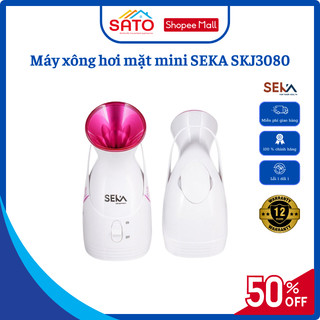 Máy xông hơi mặt mini SEKA SK J3080 280W 55ml massage thư giãn giảm mụn thúc đẩy bài tiết chính hãng