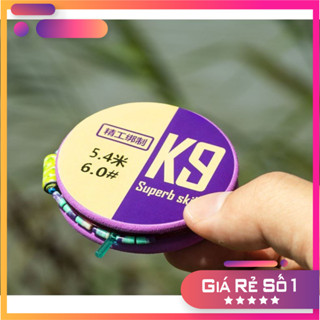  Trục Câu Đài K9 Săn Hàng Buộc Sẵn Cao Cấp. Dây Cước Tàng Hình Siêu Bền 