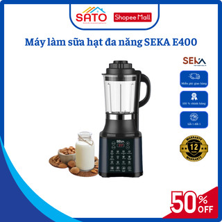 Máy làm sữa hạt SEKA E400 1,7L công suất 800W đa chức năng 14in1 bảo hành chính hãng 12 tháng