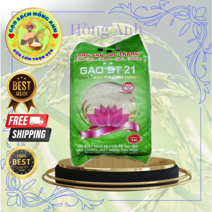 Gạo St21 dẻo cơm đậm vị (5kg)