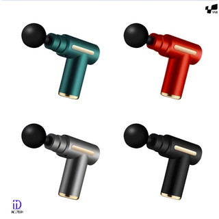 Máy Massage Cầm Tay Mini DL Tech, Súng Massage Cầm Tay Mini Toàn Thân 6 Cấp Độ Chuyên Sâu Đa Năng