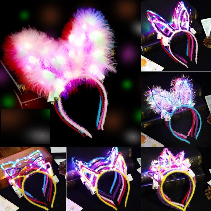 Bờm Có Đèn Led Nhấp Nháy 3 Chế Độ Cực Cute