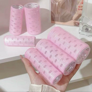 Lô uốn tóc mái Hàn Quốc lõi nhôm tự dính 12*5cm