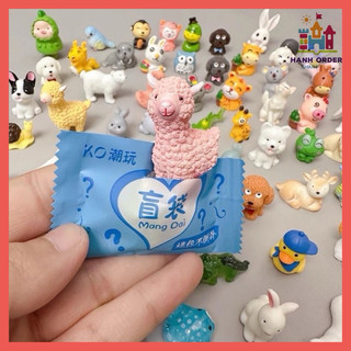  Túi kẹo bất ngờ Blind Bag, Túi mù, kẹo mù hình con vật và đồ ăn làm quà tặng cho bé