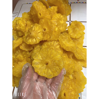 500g thơm sấy dẻo loại 1 hàng xuất khẩu, chua ngọt ít đường