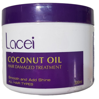 Hấp dầu dừa Lacei Pure Coconut Oil Hair Damaged Treatment 300ml