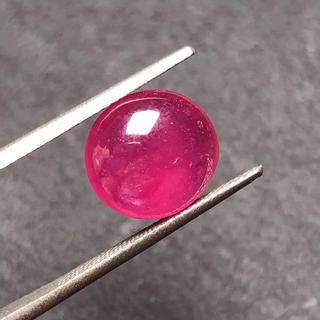 Mặt Đá Ruby Yên Bái, Kích Thước 12x10x5,5mm ,Trọng Lượng 6,2ct, Màu Đỏ, Sang Trọng, Cao Cấp, Vip, DQ033