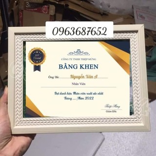 đổ buôn,đổ sỉ Khung Giấy Khen a4