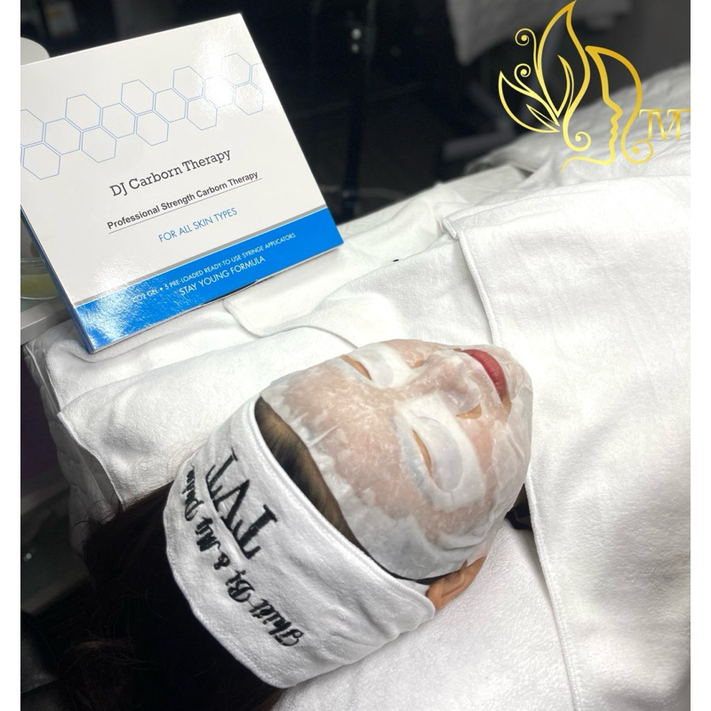 Mặt nạ thải độc CO2, thải độc da DJ CARBON THERAPY(Lẻ 1 ống , 1 mặt nạ)