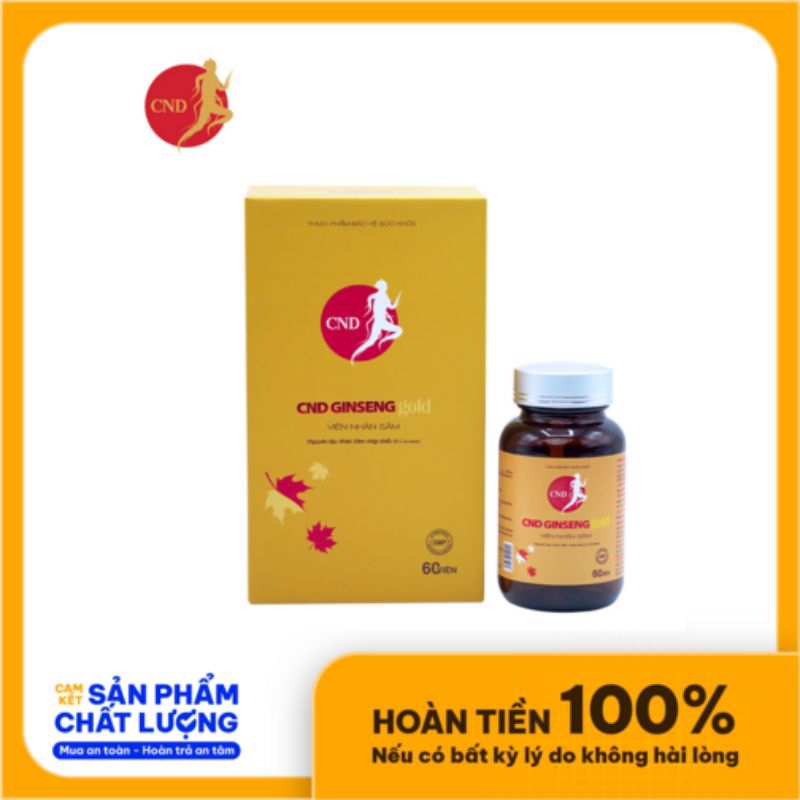 CND GINSENG GOLD VIÊN NHÂN SÂM