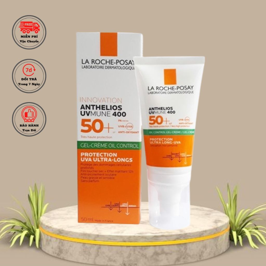 Kem Chống Nắng La Roche-Posay Anthelios XL Gel-Cream Dry Touch SPF 50+++