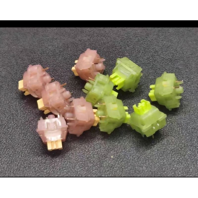 OUTEMU SILENT V3 CREAM PRO, PEACH && LEMON SWITCH IM LẶNG CHO BÀN PHÍM CƠ