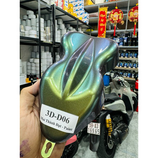 Màu Sơn 3D-D06 Chuyển Đổi Góc Nhìn ( Sơn oto xe máy ) đóng chai 100gam