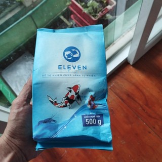 Khoáng dành cho hồ cá koi - khoáng nước eleven liquamin - khoáng bột eleven natural mineral