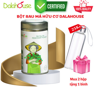 Bột Rau má Dalahouse hữu cơ Sấy Lạnh Nguyên Chất - Date mới nhất