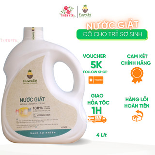  Nước giặt organic không hóa chất độc hại hương cam
