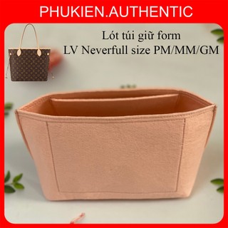 Lót túi giữ form LV Neverfull cao cấp full Size | Shop nhận đặt lót form theo yêu cầu