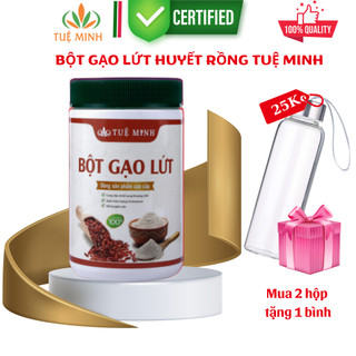Bột gạo lứt huyết rồng Tuệ Minh giảm cân an toàn, bột gạo lứt đỏ organic 500g