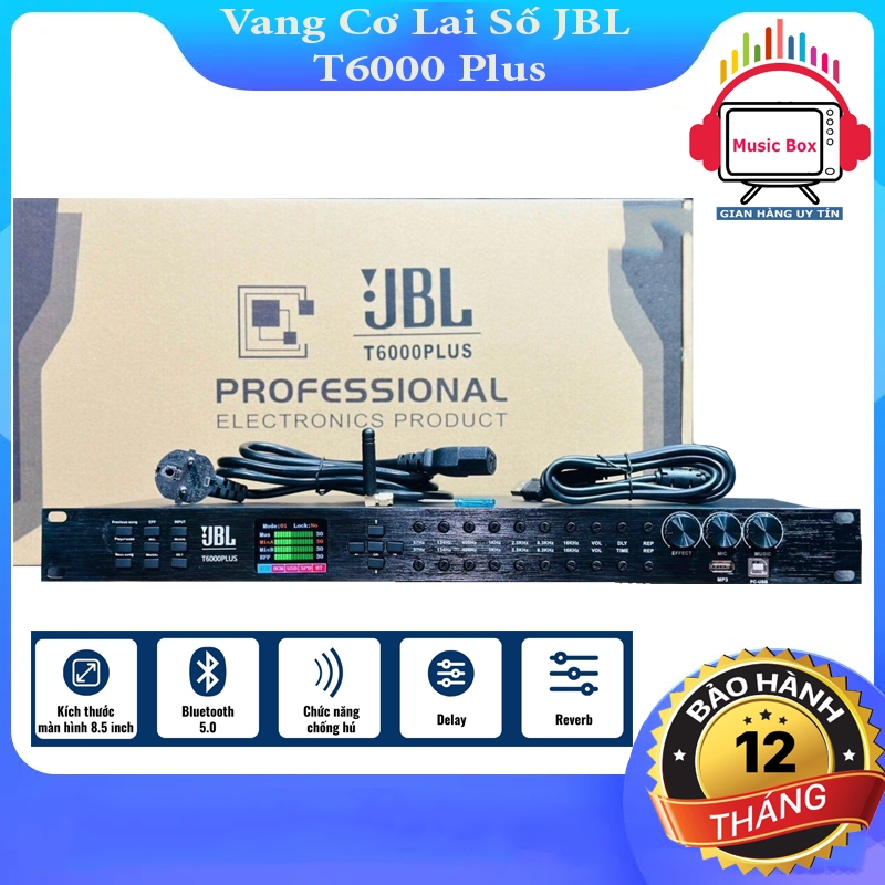 Vang Cơ JBL T6000 Plus 2024, Tích Hợp Bluetooh Cổng Quang Usb, Công Nghệ Dịch Tần Số, BH 1 đổi 1 trong vòng 12 tháng.