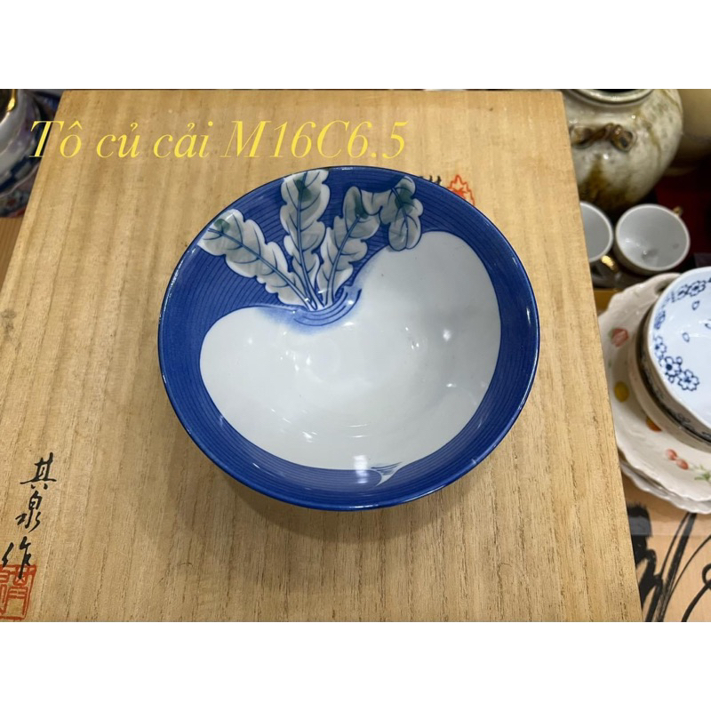 [Gốm Nhật] Tô lam nhỡ