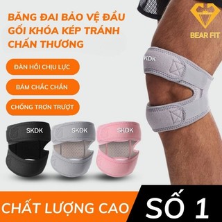 Băng Bảo Vệ Đầu Gối Khóa Kép Tránh Chấn Thương SKDK 075 | Đai Bảo Vệ Đầu Gối Khi Chơi Thể Thao