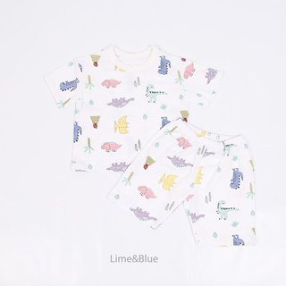 Lime&Blue Bộ đồ khủng long Hàn Quốc cho bé
