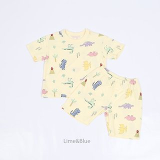 Lime&Blue Bộ đồ khủng long Hàn Quốc cho bé