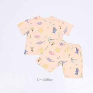 Lime&Blue Bộ đồ khủng long Hàn Quốc cho bé