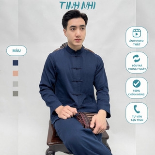 Đồ lam đi lễ pháp phục nam TINHNHI sang tọng và đẳng cấp N02