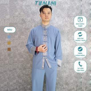 Đồ lam đi lễ pháp phục nam TINH NHI sang trọng, đẳng cấp N03