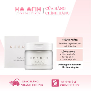 Toner pad tẩy tế bào chết needly daily 60 miếng