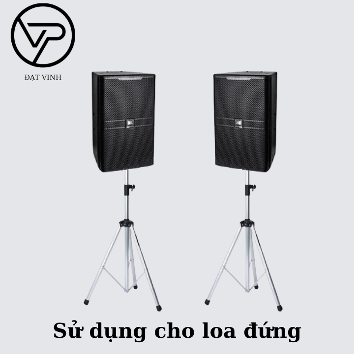 Chân loa đứng inox loại cao Đạt Vinh