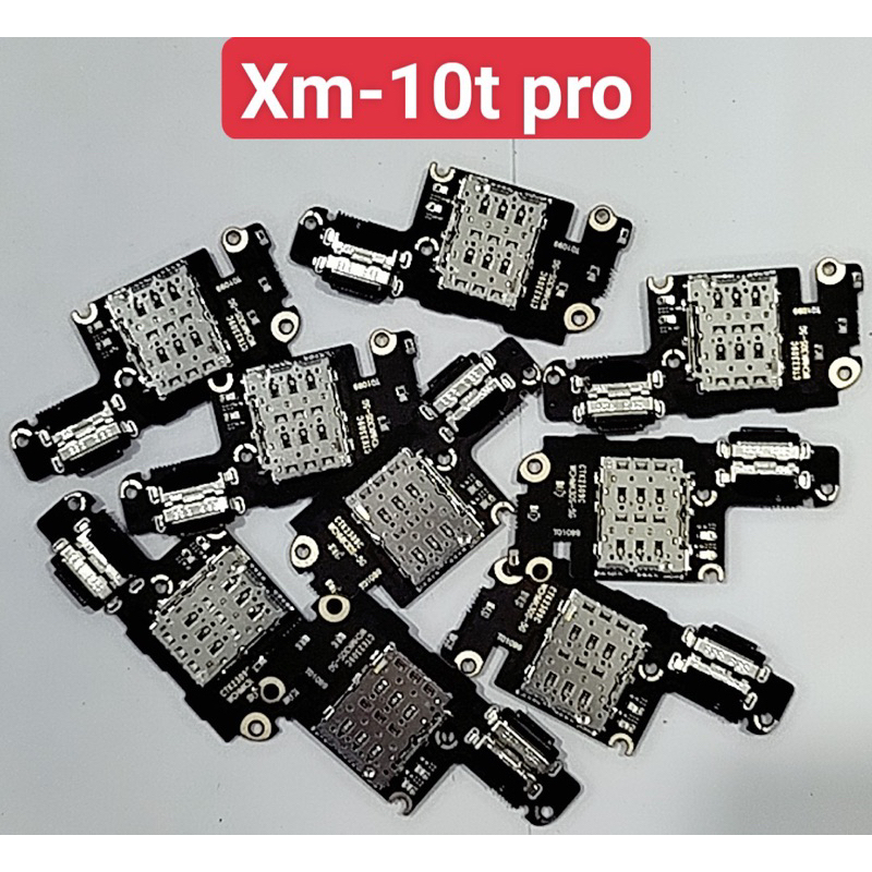cụm bo mạch sạc xiaomi 10t-pro/ cụm sạc xiaomi 10t-pro/ cụm đuôi sạc xiaomi 10t-pro zin mới
