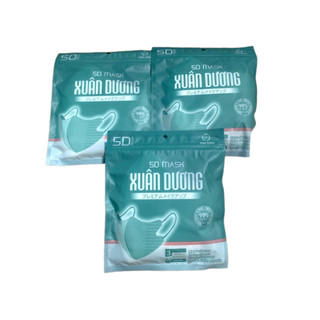 1 túi 10 chiếc Khẩu trang 5D Mask Xuân dương