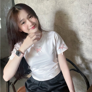 Áo thun baby tee MONÁ - TERRA, Áo phông form baby tee cotton co giãn