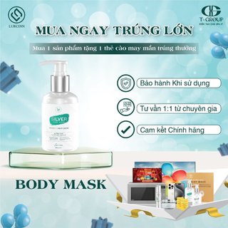 Mặt Nạ Dưỡng Thể Sáng Da Lurcinn - Silver Body Mask 150g