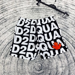 [zM] Quần DSQ2 Họa Tiết lá phong đỏ siêu hot chào hè 2024