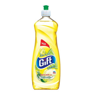 Nước rửa chén, bát Gift hương chanh thiên nhiên 800ML