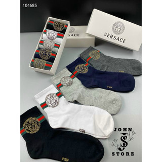 TẤT VỚ NAM NỮ CAO CỔ CAO CẤP, SÉT 3 ĐÔI VẢI COTTON MỀM CO GIÃN THOÁNG MÁT KHÁNG KHỬ MÙI HÔI CHÂN KHI ĐI GIÀY SOCADIN2903