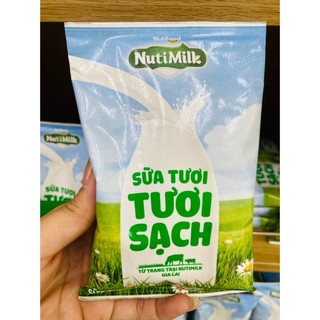 Nutimilk sữa tươi tiệt trùng có đường bch 220ml