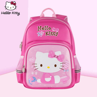 Ba lô học sinh hình Hello Kitty 38cm x 28cm x 16cm